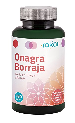 Sakai Onagra y Borraja Complemento Alimenticio - 180 Cápsulas
