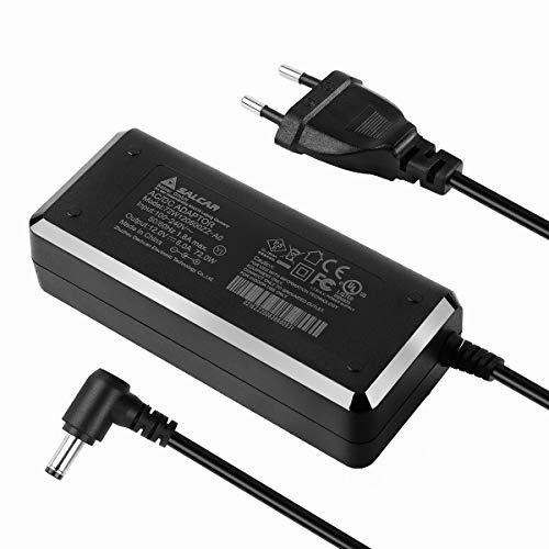 SALCAR 12V 6A Adaptador Fuente de Alimentación 72W para Ordenador Portátil Acer/Toshiba/Fujitsu/Lenovo, TFT LCD Monitores, Router, LED Iluminación, 2-5m Luces de Tira, picoPSU + Cable de Alimentación