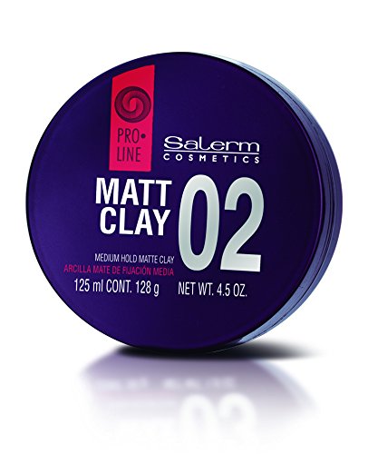 Salerm Cosmetics Matt Clay Medium Hold Cera - 125 ml