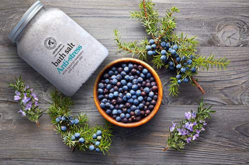 Sales de Baño Anti-Estrés 1300g - Poseen Propiedades Beneficiosas para Lograr Un Buen Descanso y Reducir el Estrés - Aplicaciones Cuidado Corporal - Belleza - Relajación - Aromaterapia - Spa