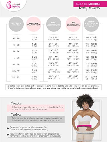 Salome 0313 Fajas Cinturilla Reductoras Adelgazantes Abdominal Postparto Colombianas Mujer Uso Diario Busto Abierto Control Espalda Alta Beige 3XL