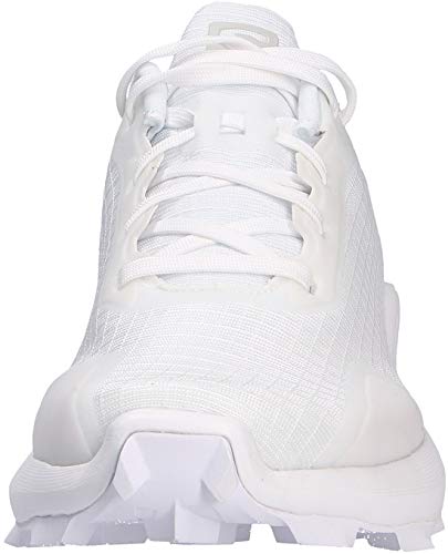 Salomon ALPHACROSS W, Zapatillas de Trail Running para Mujer, Color Blanco White White White, 40 EU