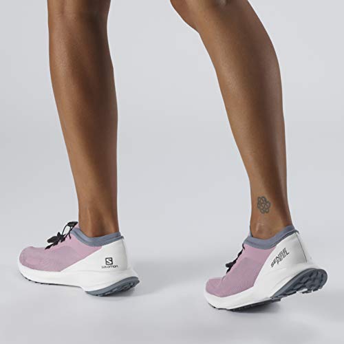 Salomon Sense Feel W, Zapatillas para Correr para Mujer, Morado (Mauve Shadows/White/Flint Stone), 36 EU