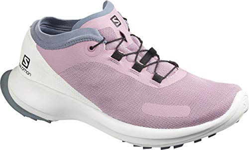 Salomon Sense Feel W, Zapatillas para Correr para Mujer, Morado (Mauve Shadows/White/Flint Stone), 36 EU