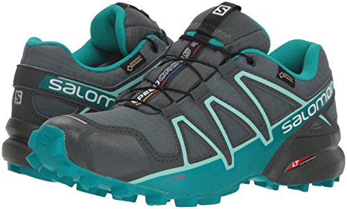 Salomon Speedcross 4 GTX W, Zapatillas de Trail Running para Mujer, Verde (Balsam Green/Tropical Green/Beach G), 36 EU