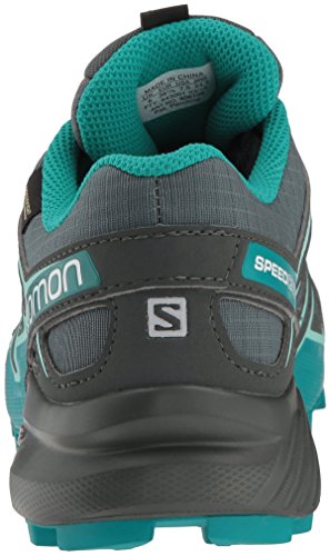 Salomon Speedcross 4 GTX W, Zapatillas de Trail Running para Mujer, Verde (Balsam Green/Tropical Green/Beach G), 36 EU