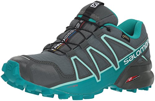 Salomon Speedcross 4 GTX W, Zapatillas de Trail Running para Mujer, Verde (Balsam Green/Tropical Green/Beach G), 36 EU