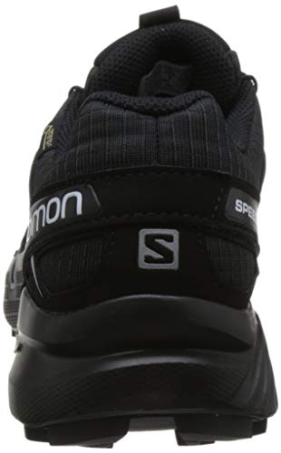 Salomon Speedcross 4 GTX, Zapatillas de Trail Running para Hombre, Negro (Black/Black/Silver Metallic-X), 42 EU