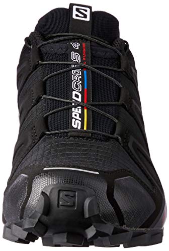 Salomon Speedcross 4 W, Zapatillas de Trail Running para Mujer, Negro (Black/Black/Black Metallic), 40 EU