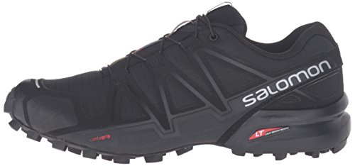Salomon Speedcross 4 W, Zapatillas de Trail Running para Mujer, Negro (Black/Black/Black Metallic), 40 EU