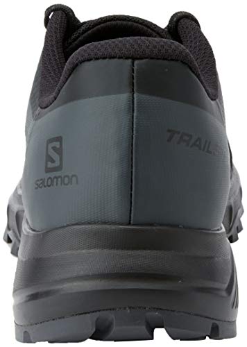Salomon Trailster 2, Zapatillas de Trail Running para Hombre, Negro (Black/Black/Magnet), 46 2/3 EU