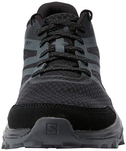 Salomon Trailster 2, Zapatillas de Trail Running para Hombre, Negro (Black/Black/Magnet), 46 2/3 EU