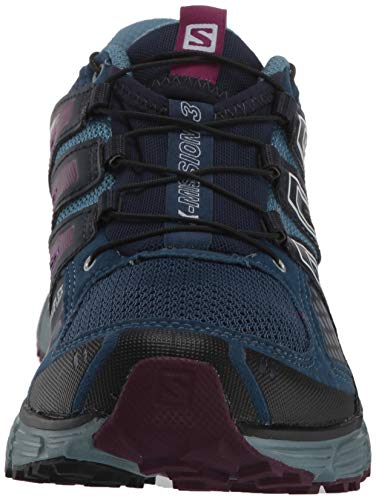 Salomon X-Mission 3 W, Zapatillas de Trail Running para Mujer, Azul (Sargasso Sea/Bluestone/Dark Purple), 36 EU