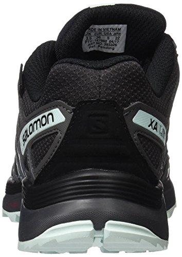 Salomon XA Lite GTX W, Zapatillas de Trail Running para Mujer, Negro/Turquesa (Black/Magnet/Fair Aqua), 43 1/3 EU