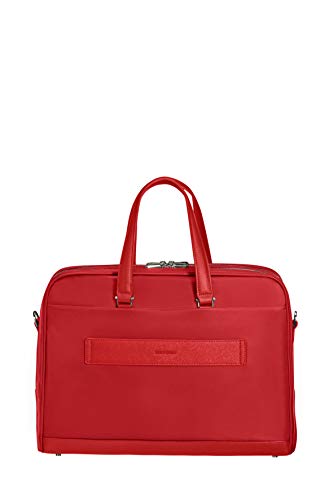 Samsonite Zalia 2.0, Maletines para Mujer, Rojo (Classic Red), L (41 cm - 14.5 L)