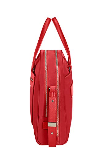 Samsonite Zalia 2.0, Maletines para Mujer, Rojo (Classic Red), L (41 cm - 14.5 L)