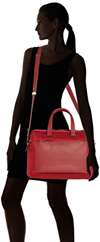 Samsonite Zalia Organized Bailhandle Maletín, 14.1", 15.5 litros, Color Rojo