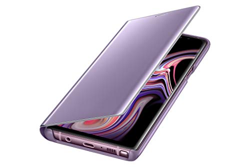 Samsung Clear View Standing - Funda para Galaxy Note 9, color púrpura (lavanda)- Version española