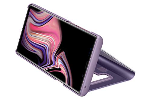 Samsung Clear View Standing - Funda para Galaxy Note 9, color púrpura (lavanda)- Version española