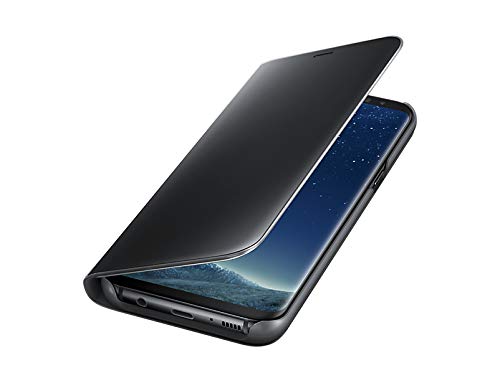 Samsung Clear View Standing, Funda para smartphone Samsung Galaxy S8 Plus, Negro