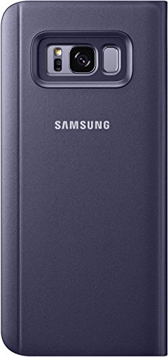 Samsung Clear View Standing, Funda para smartphone Samsung Galaxy S8 Plus, Violeta