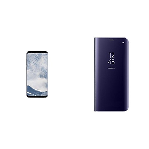Samsung Clear View Standing, Funda para smartphone Samsung Galaxy S8 Plus, Violeta