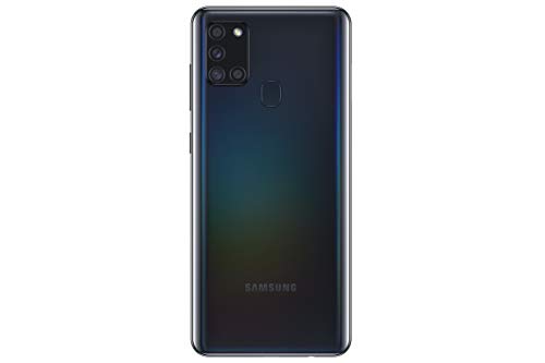 Samsung Galaxy A21s - Smartphone de 6.5" (4 GB RAM, 64 GB de Memoria Interna, WiFi, Procesador Octa Core, Cámara Principal de 48 MP, Android 10.0) Negro [Versión española]