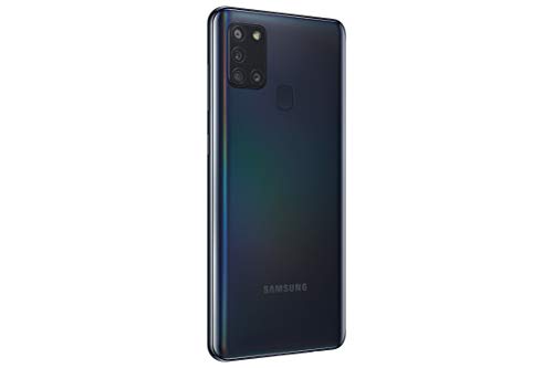 Samsung Galaxy A21s - Smartphone de 6.5" (4 GB RAM, 64 GB de Memoria Interna, WiFi, Procesador Octa Core, Cámara Principal de 48 MP, Android 10.0) Negro [Versión española]