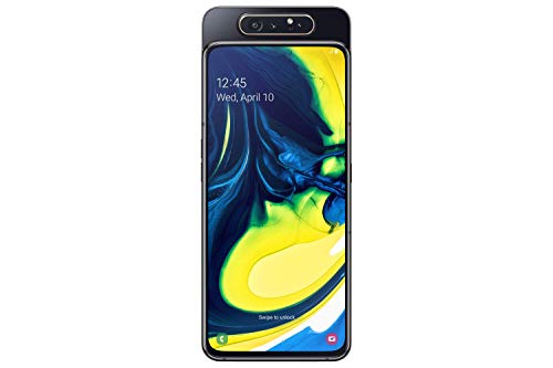 Samsung Galaxy A80 Smartphone de 6.7" FHD+ (Pantalla Infinita, 8 GB RAM, 128 GB ROM, versión española) Negro