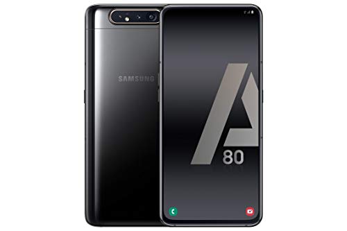 Samsung Galaxy A80 Smartphone de 6.7" FHD+ (Pantalla Infinita, 8 GB RAM, 128 GB ROM, versión española) Negro