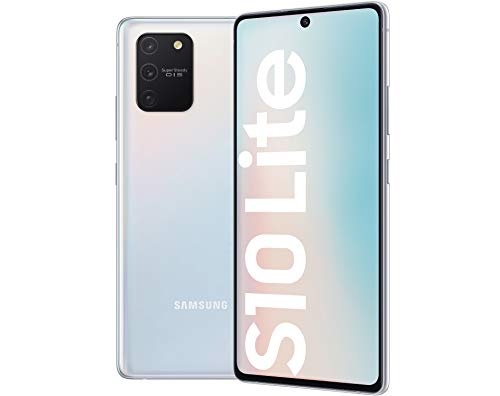 Samsung Galaxy S10 Lite - Smartphone de 6.7" FHD+ (4G, 8GB RAM, 128GB ROM, cámara trasera 48MP+2MP(UW)+5MP(Macro)+5MP, cámara frontal 32MP, Octa-core Snapdragon8150), Prism White [Versión española]
