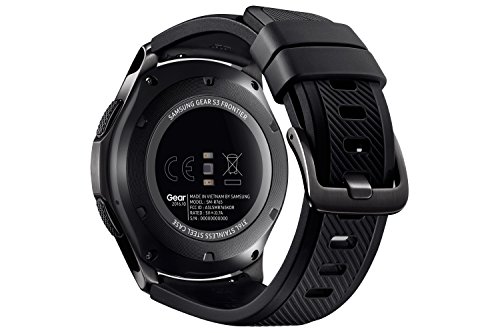 Samsung Gear S3 Frontier - Smartwatch Tizen (pantalla 1.3" Super AMOLED 360x360, GPS integrado, batería 380 mAh, altavoz integrado), color Gris (Space Gray)- Version española