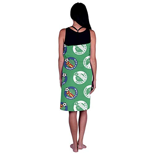 Samthune Getafe-CF Toalla De Playa Grande De Microfibra De Verano 90x130cm, Anti-Arena, Fuerte Absorción De Aguat Súper Blando Y Secado Rápido, para Deportes, Viajes, Natación, Playa, Yoga O Baño