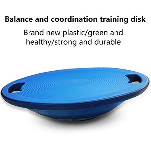 Samury Tabla De Equilibrio Corporal Tabla Oscilante Redonda Antideslizante - Entrenador De Estabilidad con Equilibrio De Ejercicio Tabla De Equilibrio Portátil con Asa