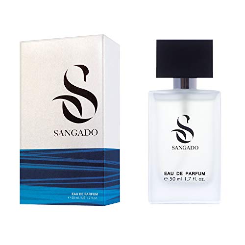 SANGADO Casanova Perfume para Hombres, Larga Duración de 8-10 horas, Olor Lujoso, Aromática Especiada, Francesas Finas, Extra Concentrado (Eau de Parfum), Spray de 50 ml, Un Gran Regalo Para Hombres