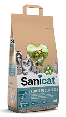 SANICAT Lecho higiénico Clean & Green Celulosa - 10L