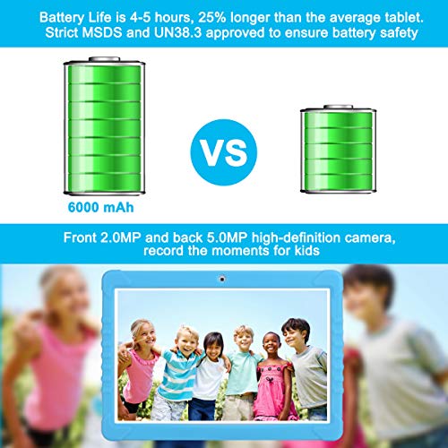 SANNUO - Tableta Infantil de 10,1 Pulgadas, preinstalada, con 3G, GPS y Juegos, procesador Quad Core