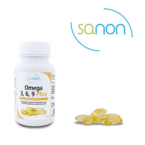 SANON Omega 3,6,9 plus 60 perlas 1400 mg