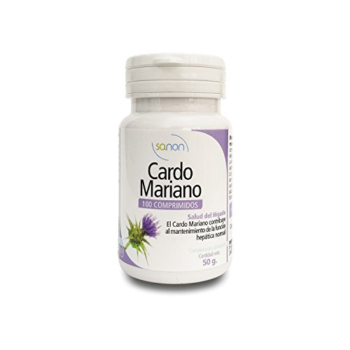SANON - SANON Cardo Mariano 100 comprimidos de 500 mg