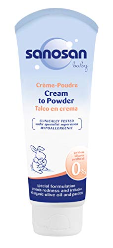 Sanosan 89748 - Talco En Crema, Unisex