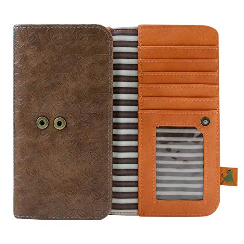 SANTORO GORJUSS 341GJ18, Billetero Grande Autumn Leaves para Mujer, Verde, Pequeño