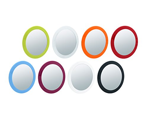 SANWOOD Nelly Espejo Cosmético, acrílico, 15.7 x 15.7 x 2.5 cm, acrílico, Verde, 15.7 x 15.7 x 2.5 cm