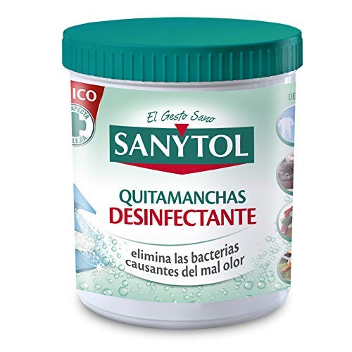 Sanytol - Quitamanchas Desinfectante de Tejidos, 450 gr