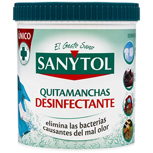 Sanytol - Quitamanchas Desinfectante de Tejidos, 450 gr