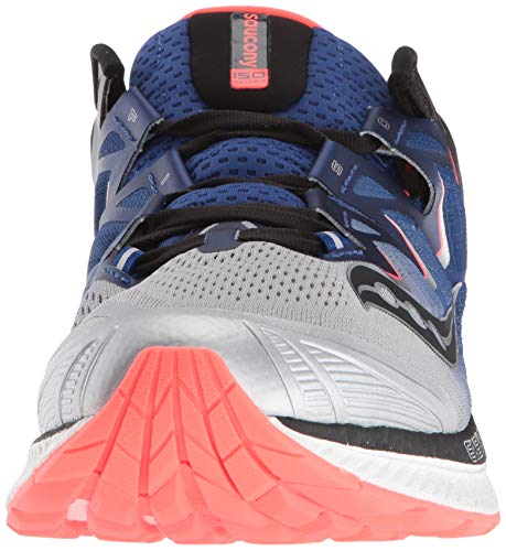 Saucony Triumph ISO 4, Zapatillas de Running para Hombre, Plateado (Silver/Blue/Vizired 35), 43 EU