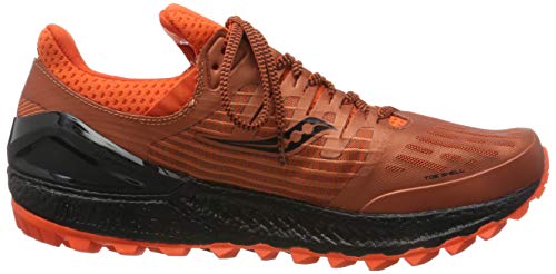 Saucony Xodus ISO 3, Zapatillas de Running para Hombre, Naranja (Orange/Black 36), 41 EU