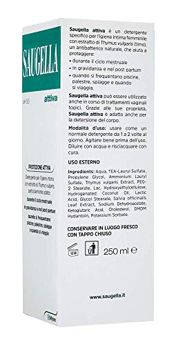 Saugella - Jabón Intimo - pH 3.5-250 ml