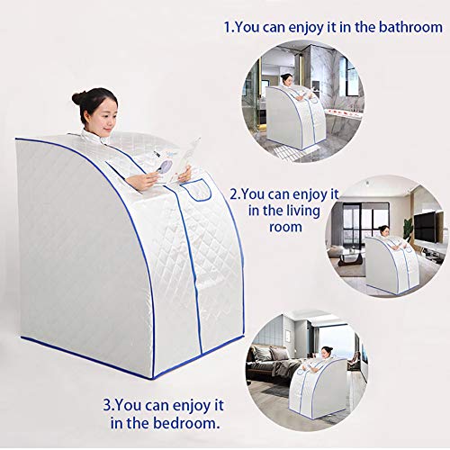 Sauna De Vapor Portátil Sala De Sauna Piel Beneficiosa Pérdida De Peso Infrarrojo Calorías Baño SPA con Bolsa De Sauna,B