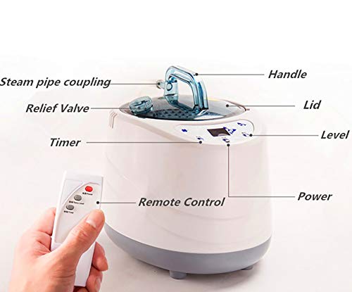 Sauna De Vapor Sala De Sauna Portátil Piel Beneficiosa Desintoxicación Infrarroja Pérdida De Peso Calorías Baño SPA con Bolsa De Sauna Generador De Vapor