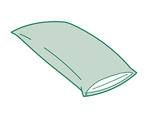 SAVEL - Funda de Almohada Cutí 100% algodón con Cremallera | 40 x 135 cm | Protector de Almohada de Algodon listado Transpirable. Tejido de Raso labrado Suave y Absorbente.